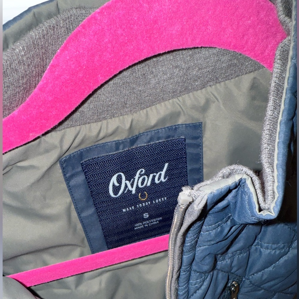 Oxford Quilted Vest Small NWT - Picture 3 of 5